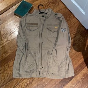 Old navy military jacket xxl